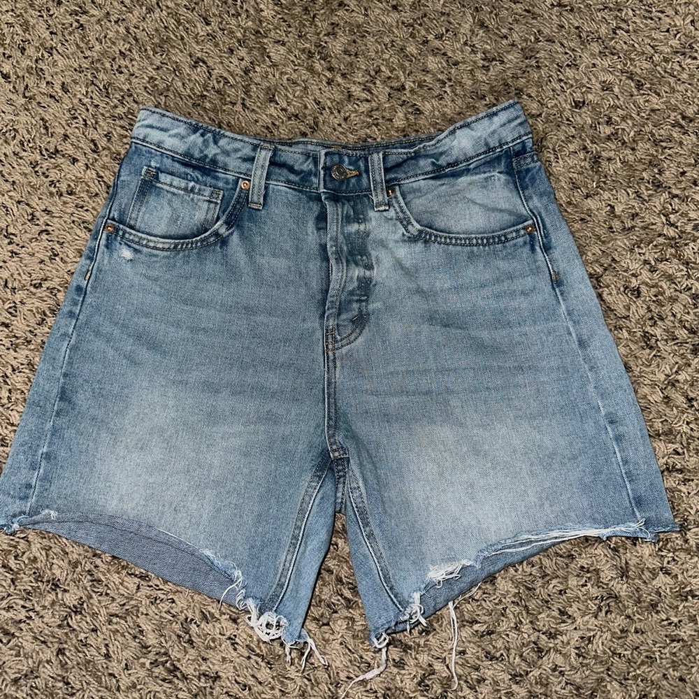 Wild Fable Light Blue Distressed Jean Shorts
